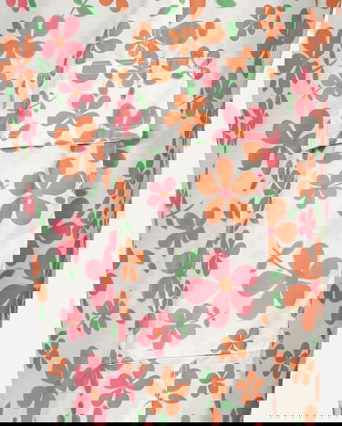 Къси панталони ERL Floral Print Swim Shorts Бяло | ERL04UW12 1, 5