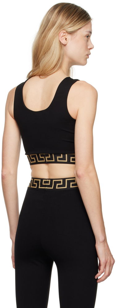 Потник Versace Versace Greca Border Sports Bra Черно | 1015878_1A11143_1B000, 2