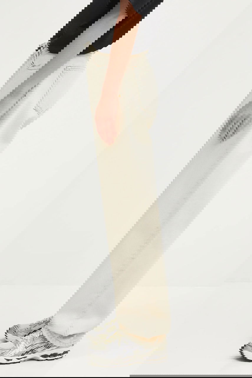 Дънки Carhartt WIP Noxon High Waist Wide Leg Jeans Бежово | I031920.01SN, 1