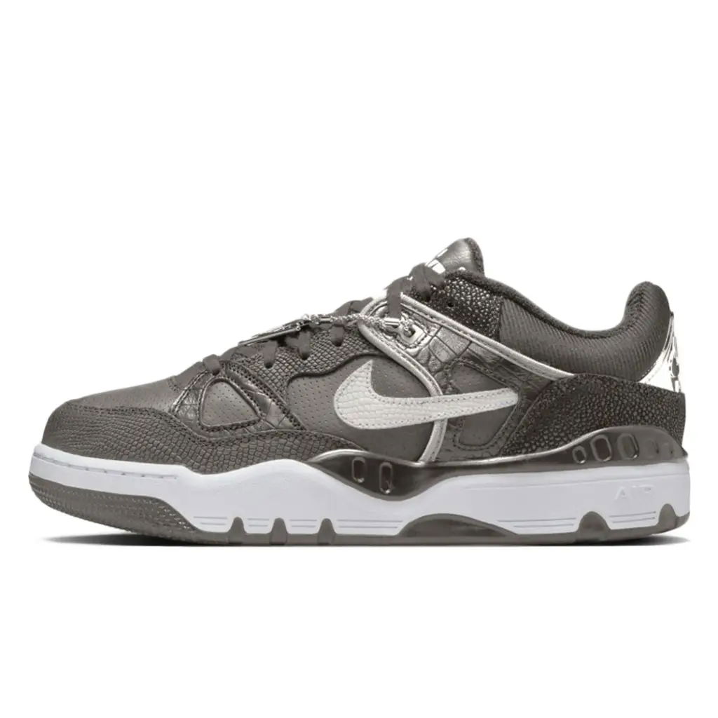 Кецове и обувки Nike Nigo x Air Force 3 Low "Enigma Stone" Сиво | HQ0262-004, 0