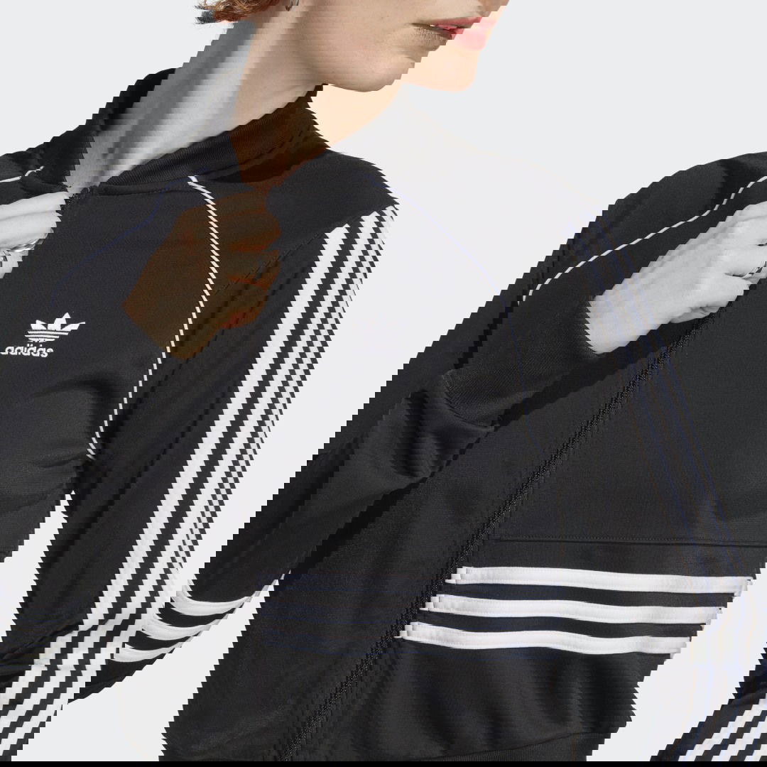 Суитчър adidas Performance Crop Track Top Черно | IC2376, 1