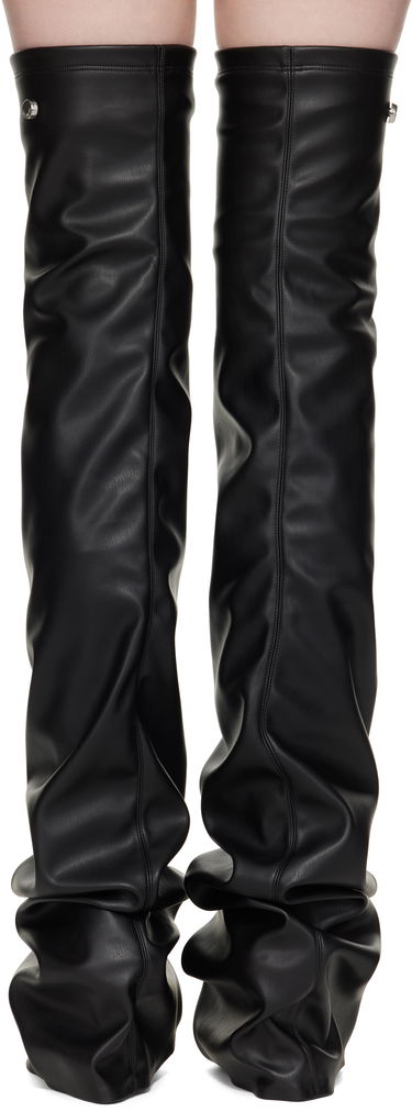 Облекло The Attico Attico Robin Thigh-High Boots Черно | 250WSH00872 PUR003AA, 1