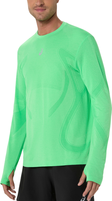 Тениска Asics Road Seamless Long Sleeve Top Зелено | 2011d356-301, 2