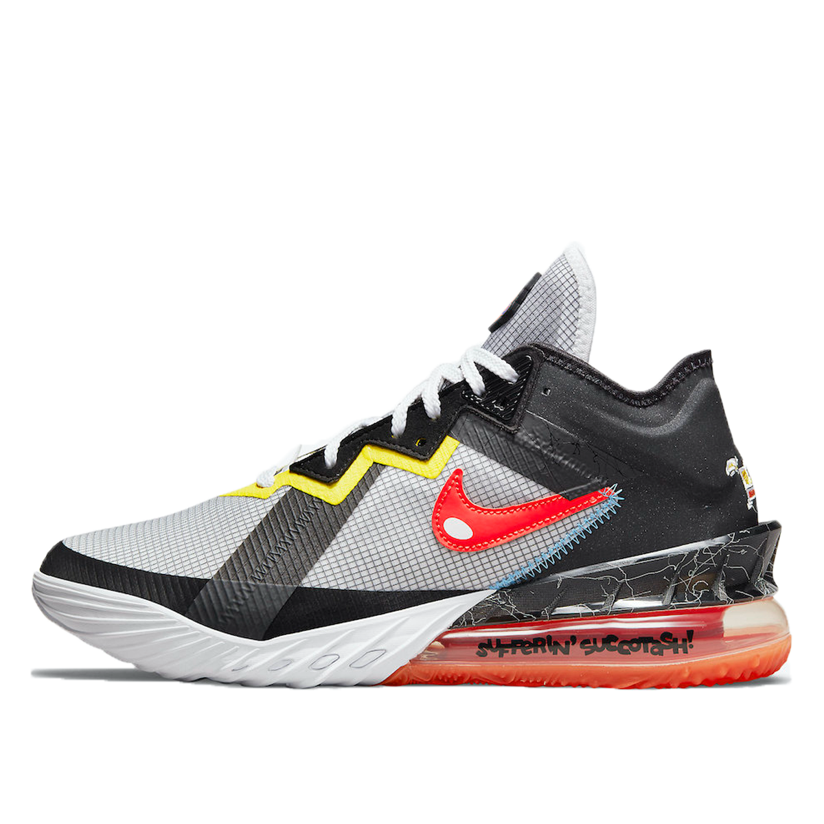 Кецове и обувки Nike Space Jam x LeBron 18 Low "Sylvester x Tweety" Сиво | CV7562-103, 1