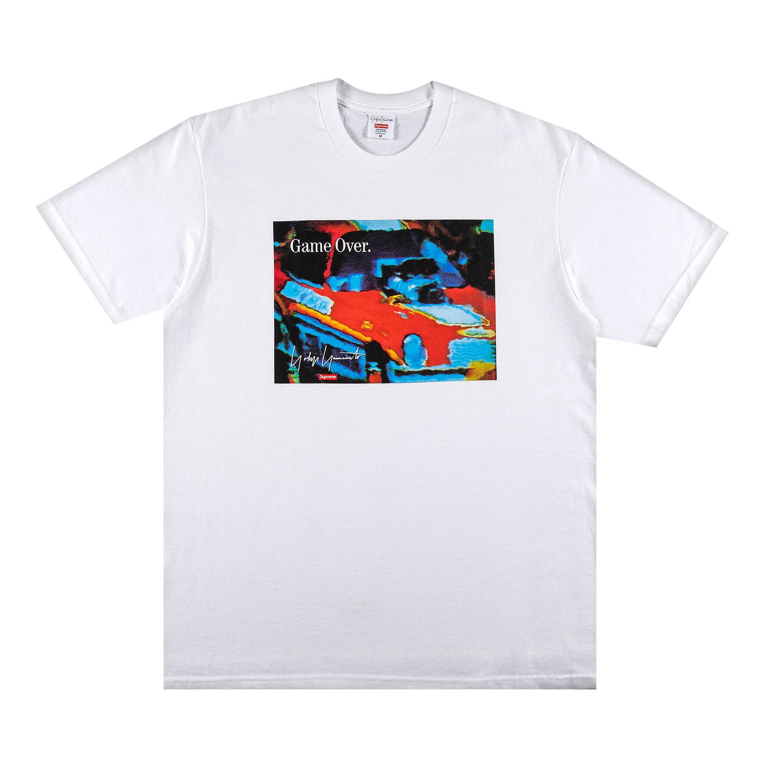 Тениска Supreme Yohji Yamamoto x Game Over Tee Бяло | FW20T1 WHITE, 1