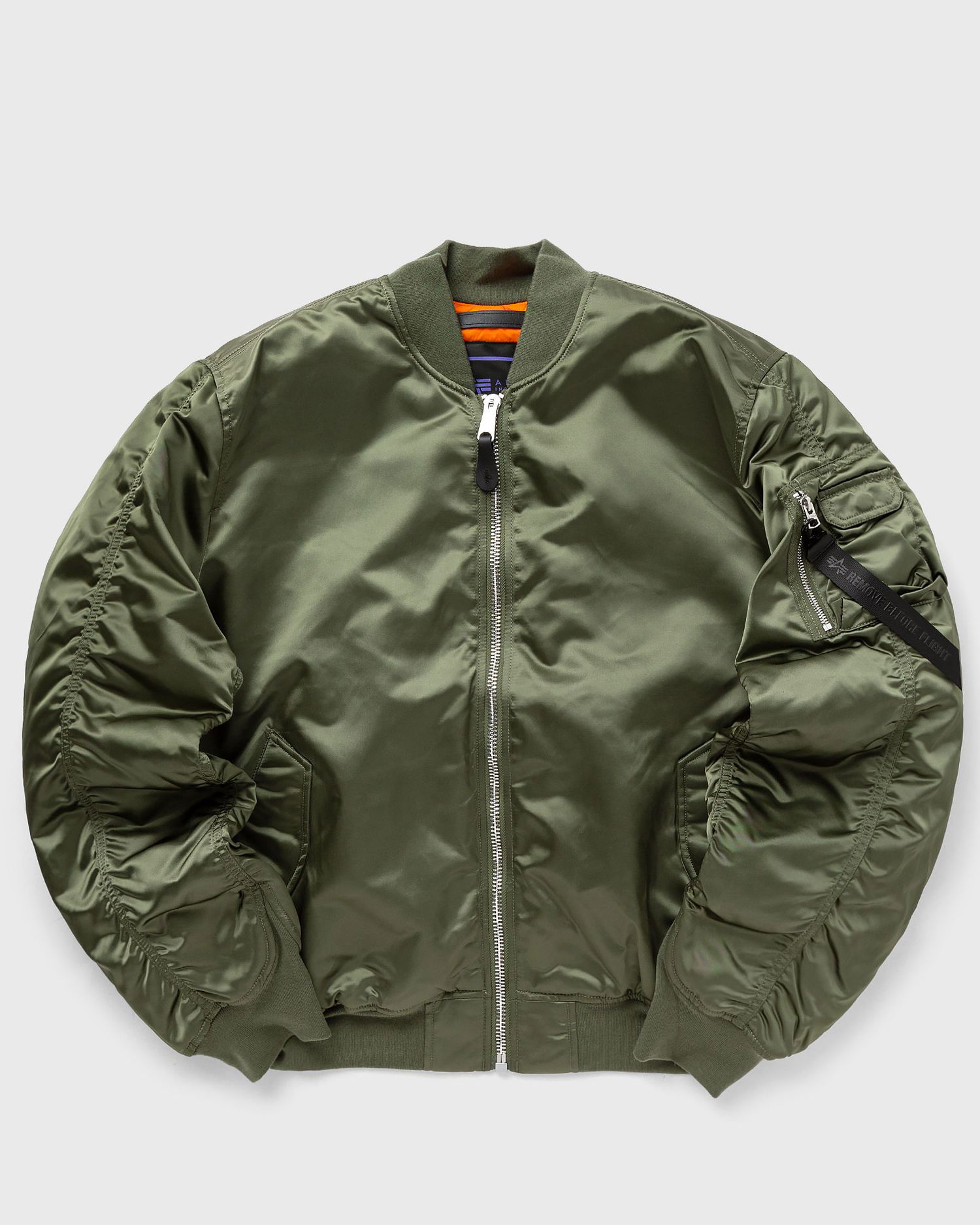 Яке бомбър Alpha Industries Bomber & Flight Jackets-MA-1 UV Зелено | 146115UV-SAGE-GREEN, 0