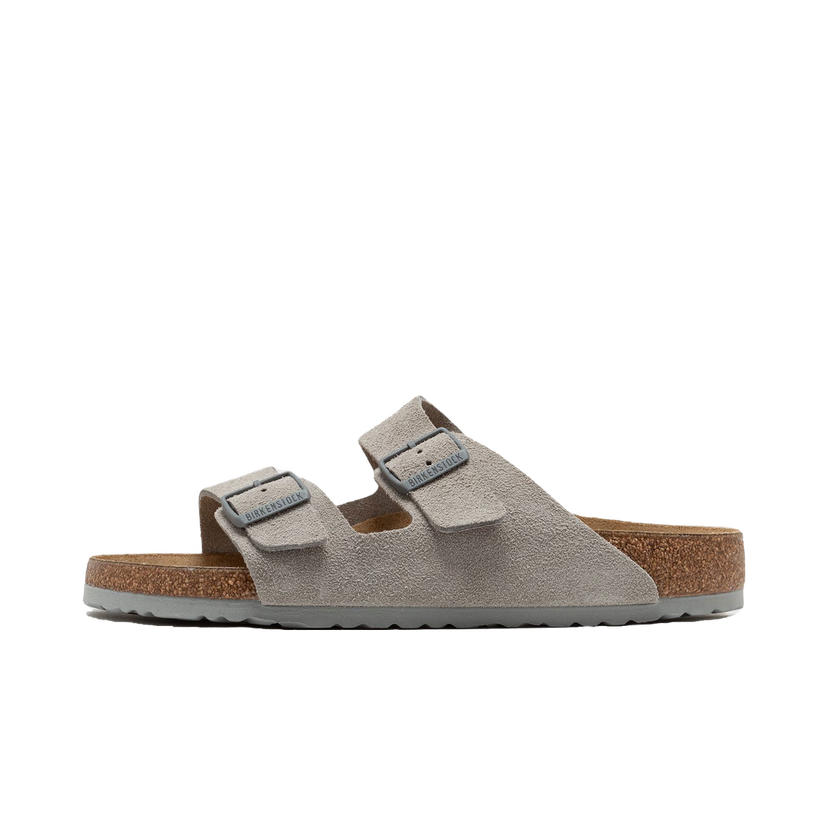 Кецове и обувки Birkenstock Arizona Suede Leather Сиво | 1027749