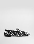 Dolce & Gabbana Woven Leather Loafers