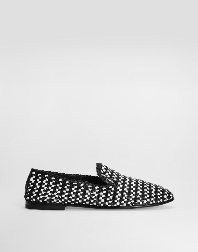 Dolce & Gabbana Woven Leather Loafers