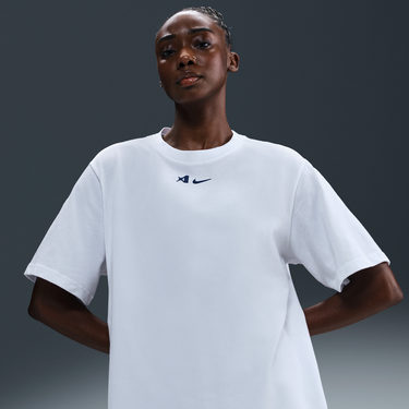 Тениска Nike A'ja Wilson Loose Fit Short-Sleeve T-Shirt Бяло | HQ1696-100, 0