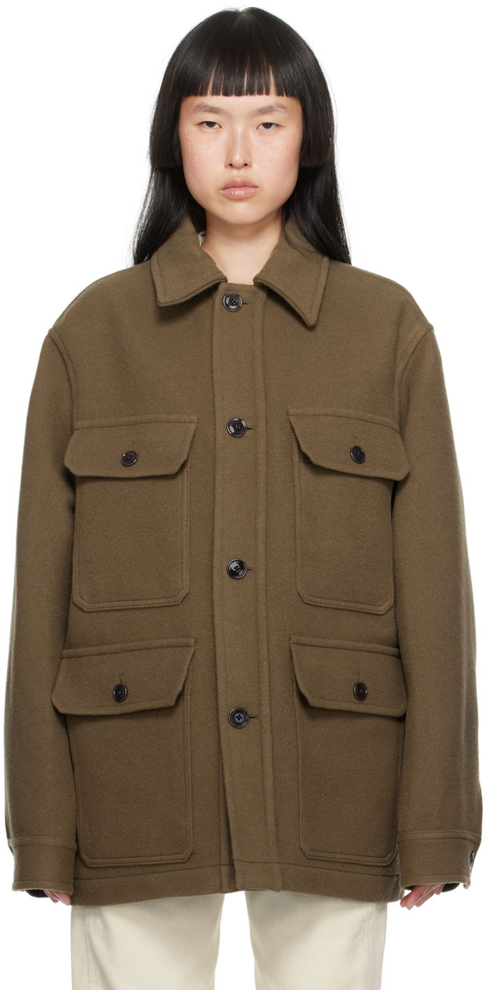 Яке LEMAIRE Lemaire Hunting Jacket Зелено | OW322 LF1116, 0