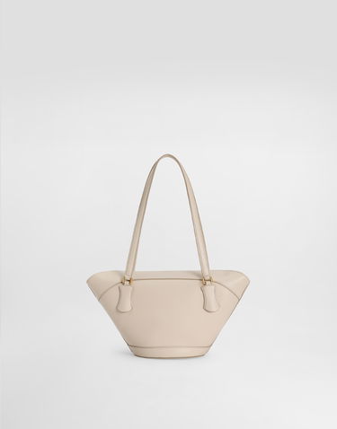 Дамска чанта Dolce & Gabbana Dolce & Gabbana Capri Coffa Calfskin Bag Бежово | BB7815AK27480004, 2