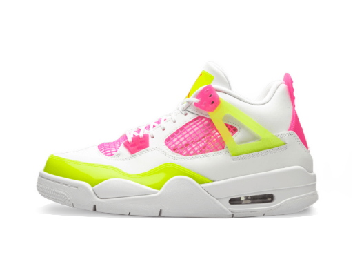 Кецове и обувки Jordan Air Jordan 4 Retro ''Lemon Venom'' GS Бяло | CV7808-100