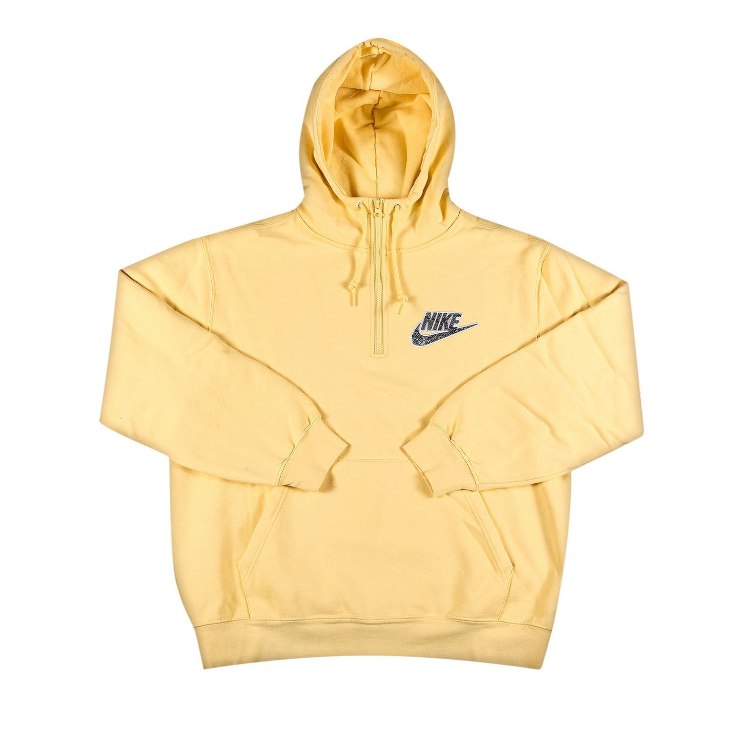 Суитчър Supreme Nike x Half Zip Hooded Sweatshirt Жълто | SS21SW6 PALE YELLOW, 1