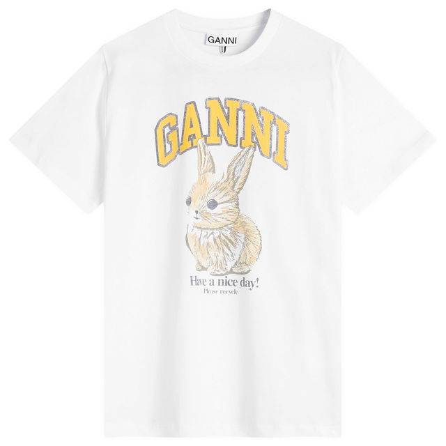 GANNI Baby Bun Relaxed T-Shirt, Large