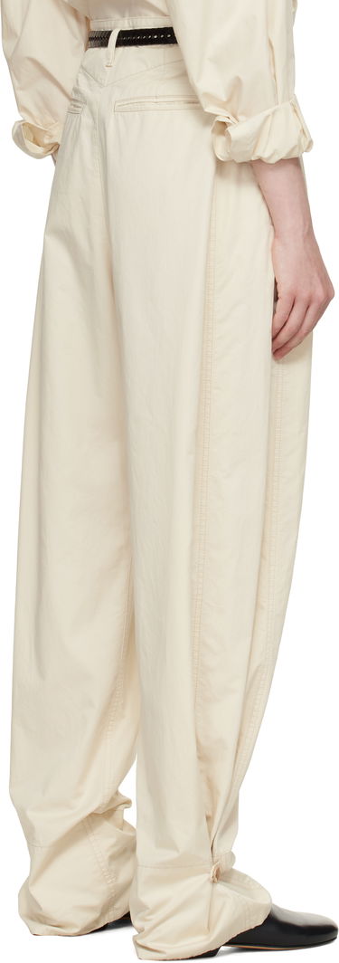 Панталони LEMAIRE Lemaire Soft Volume Trousers Бежово | PA1182 LF1207, 2