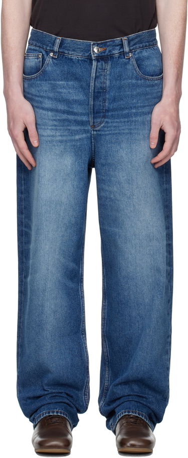 Дънки A.P.C. A.P.C. Solal Loose Fit Jeans Синьо | COHAD-M09238, 0