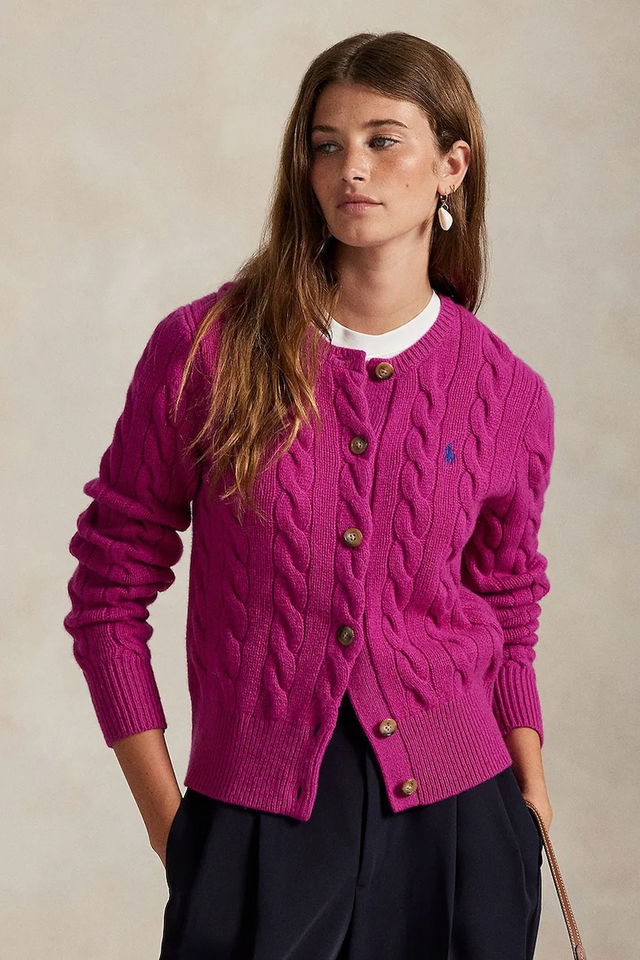 Polo Ralph Lauren Cable-Knit Cardigan