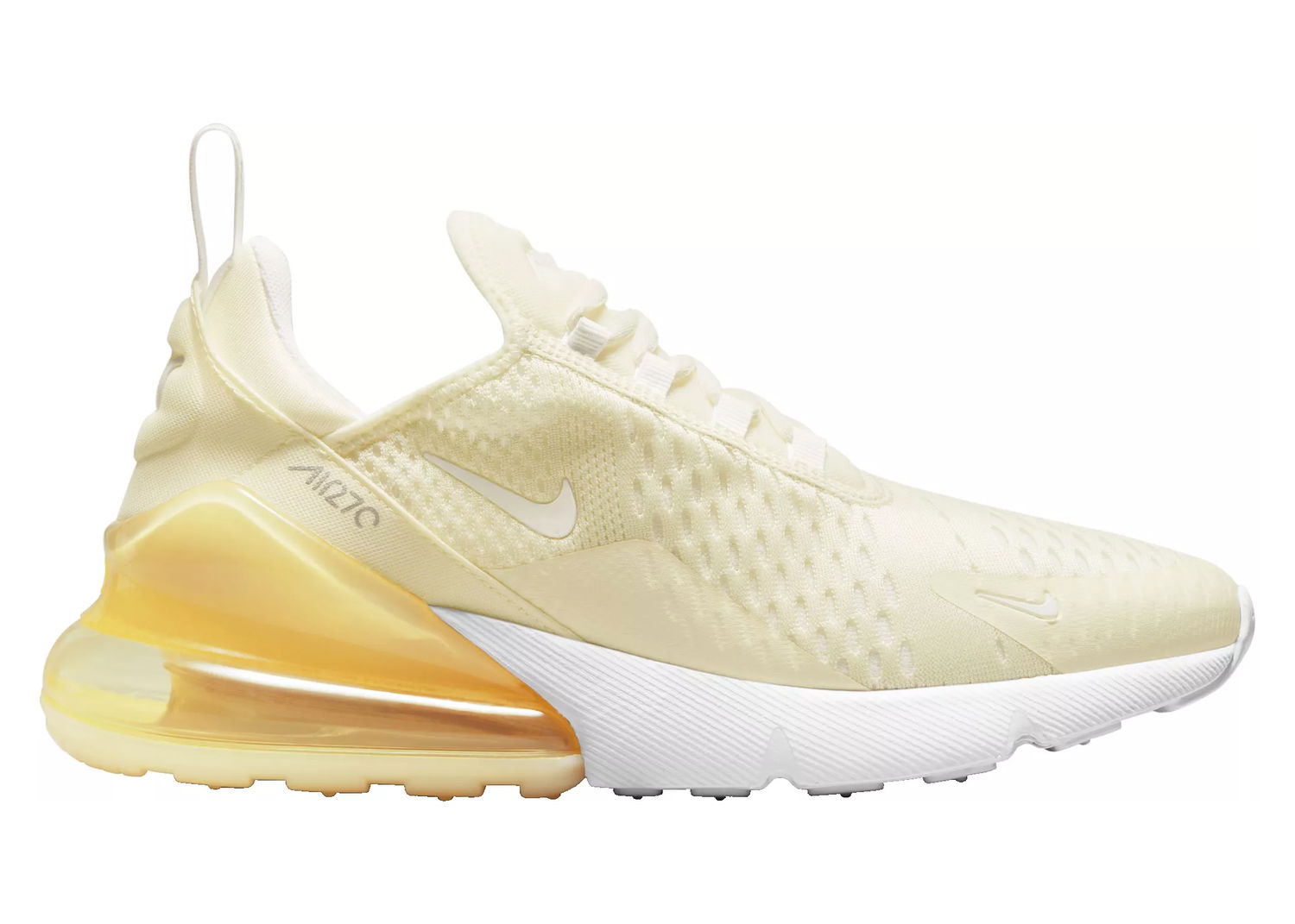 Кецове и обувки Nike Air Max 270 Coconut Milk W Жълто | DJ5991-100, 0