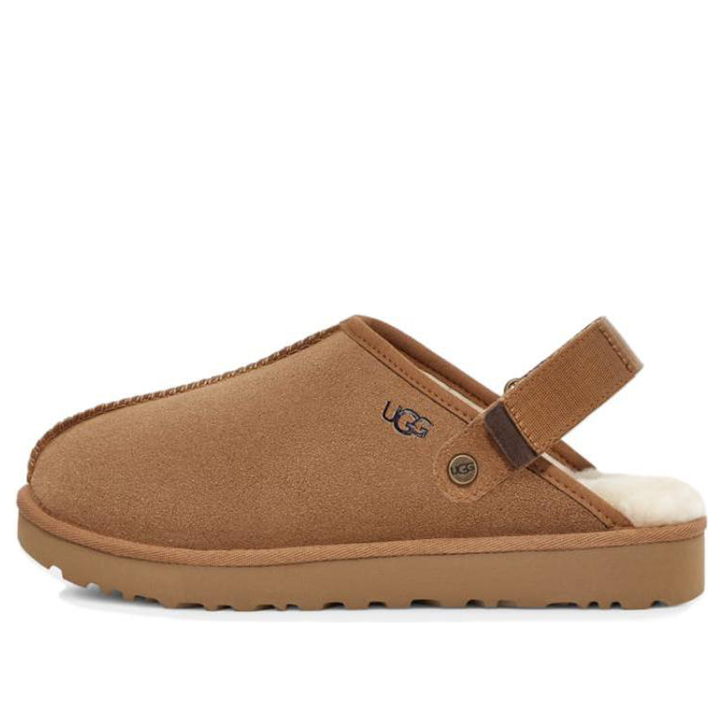 Кецове и обувки UGG Lanah Slingback Clogs Кафяво | 1153516-CHE, 0