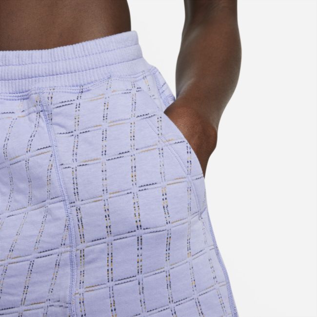 Къси панталони Nike Yoga Therma-FIT Luxe Shorts Лилаво | DV4320-569, 1