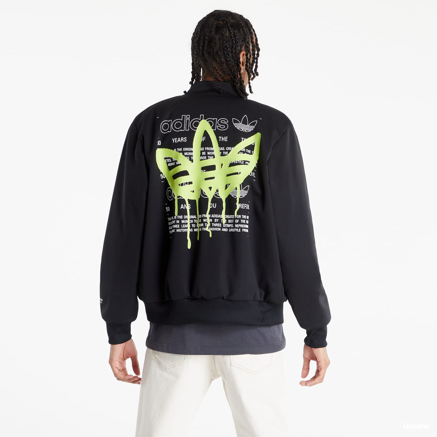 Яке бомбър adidas Originals Behind Coach Черно | HC7122, 1
