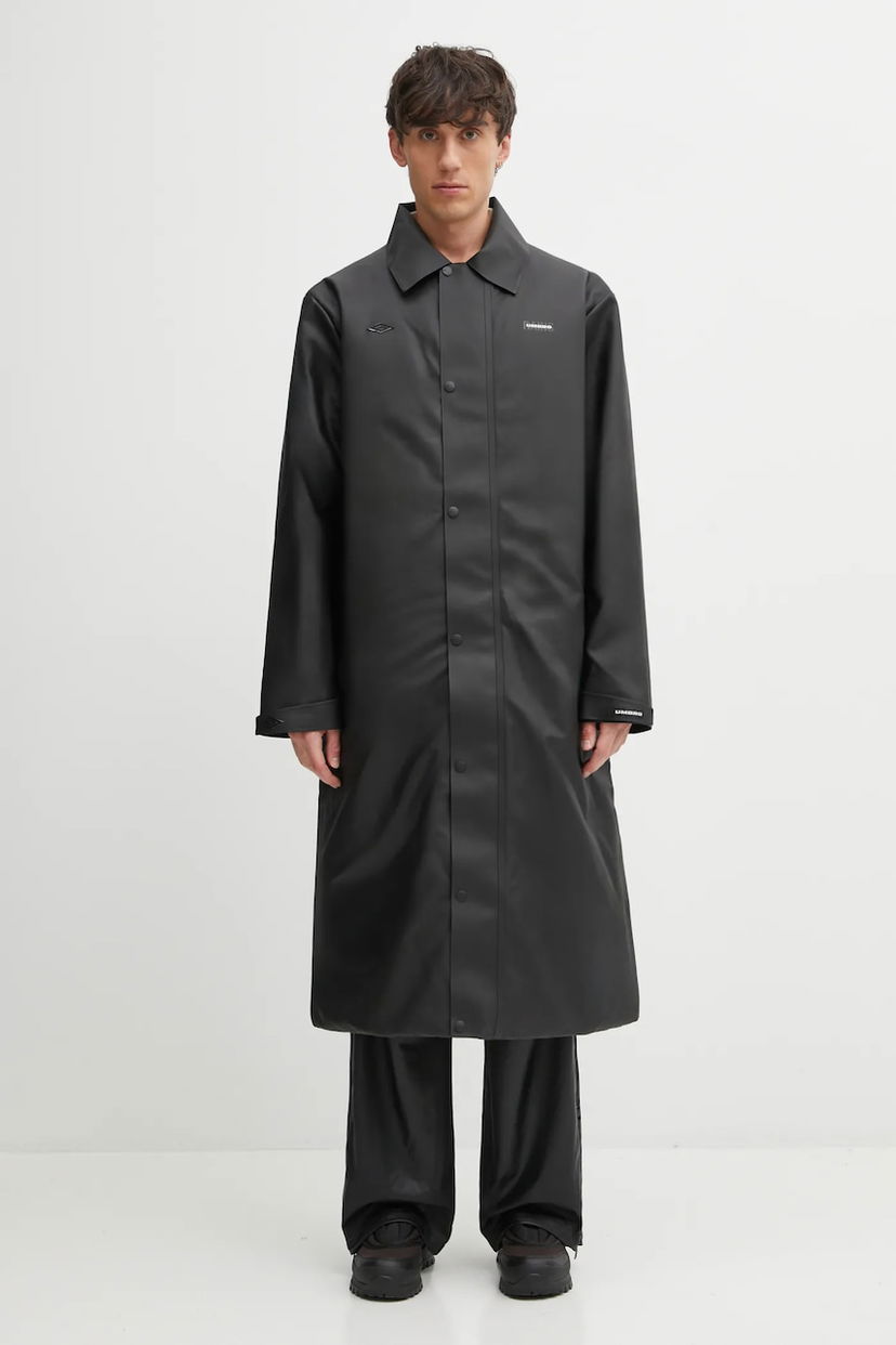 Дъждобран Rains Waterproof Winter Long Coat Rains x Umbro Черно | 20920.01