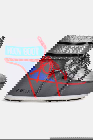 Кецове и обувки Moon Boot Icon Low Space Racing Boots Сиво | 80D1409650-HF04, 3