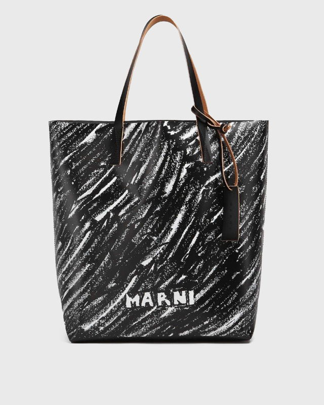 Scribble Print Tote Bag