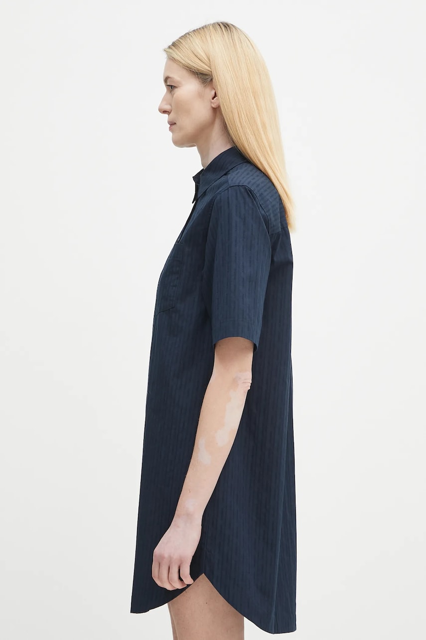 Pокля Samsoe Samsoe Samsoe Samsoe SATINA Mini Shirt Dress Тъмно синьо | F25200080, 1