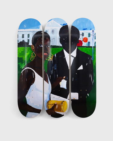 Flexstyle The Skateroom Henry Taylor Cicely and Miles Visit The Obamas Deck Синьо | 5407006113683, 0