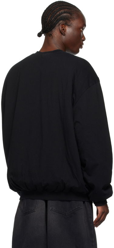 Пуловер We11done We11done Padded Sweatshirt Черно | WD-TS2-24-785-U-BK, 2