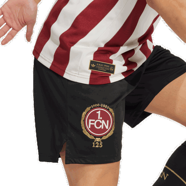 Къси панталони adidas Originals 1. FC Nürnberg 125th Anniversary Special Shorts Черно | 5fcnjg6351, 3