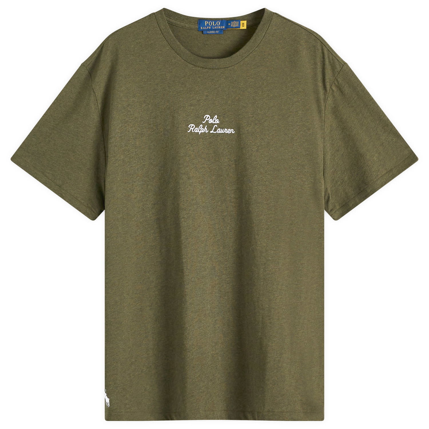 Тениска Polo by Ralph Lauren Ralph Lauren Classic Fit Embroidered T-Shirt Зелено | 710936585021, 1