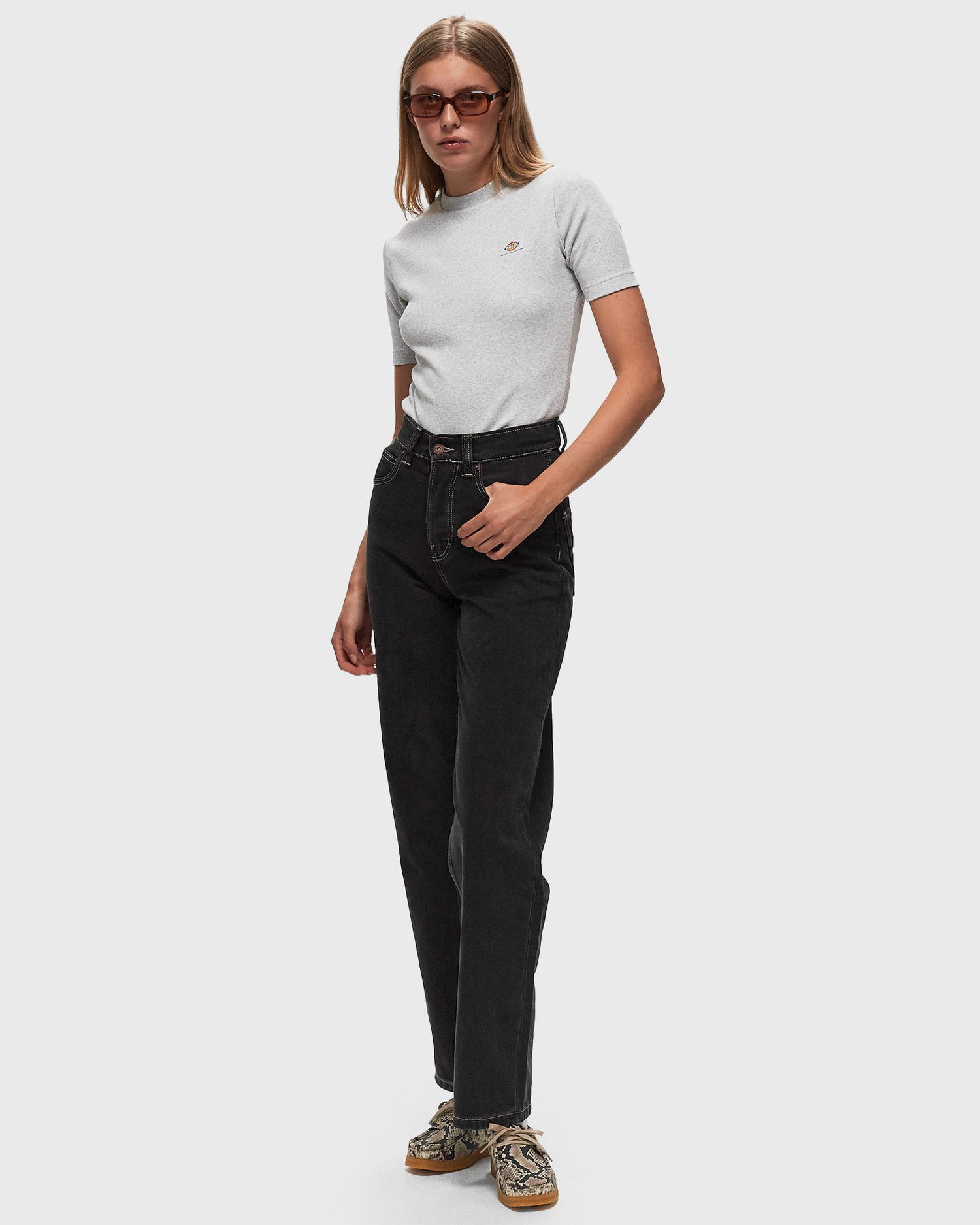 Тениска Dickies Marysville T-Shirt Сиво | 0A4YHD, 1
