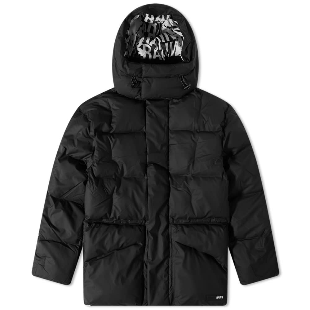 Пухо яке Rains Block Puffer Jacket Черно | 15010-01, 0
