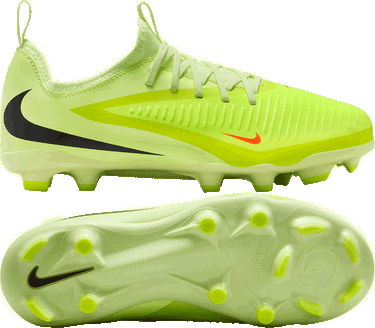 Кецове и обувки Nike PHANTOM 6 LOW ACADEMY FG/MG Жълто | hm9203-800, 3