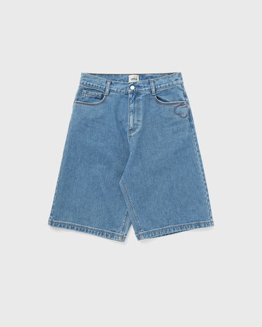 Къси панталони Arte Antwerp Heart Detail Stitch Синьо | SS24-077SHO-DENIM, 0