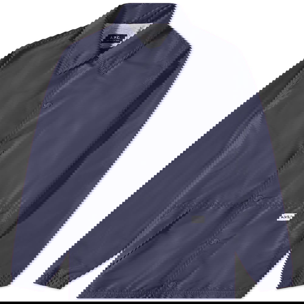 Яке A.P.C. Aleski Coach Jacket Тъмно синьо | PAAFA-H02739-IAJ, 0