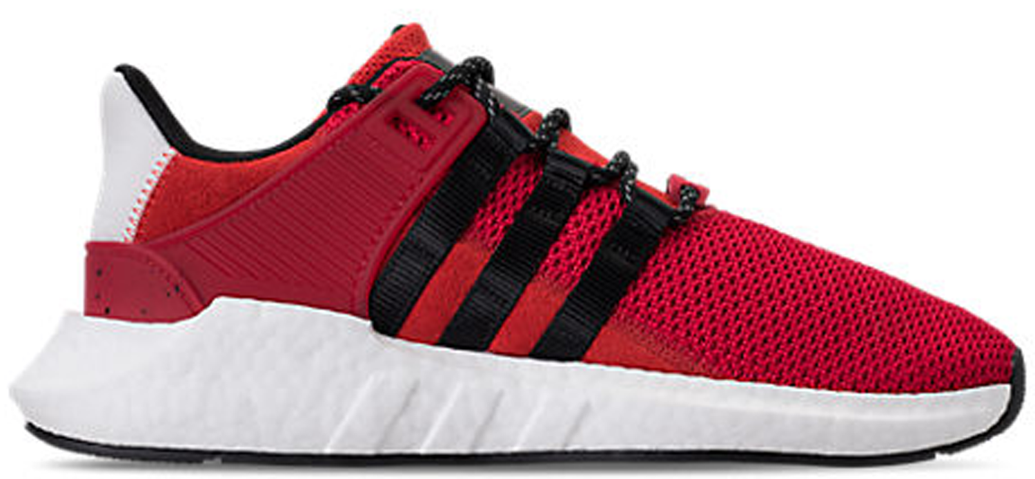Кецове и обувки adidas Originals EQT Support 93/17 Scarlet Core Black Червено | CQ2398, 0