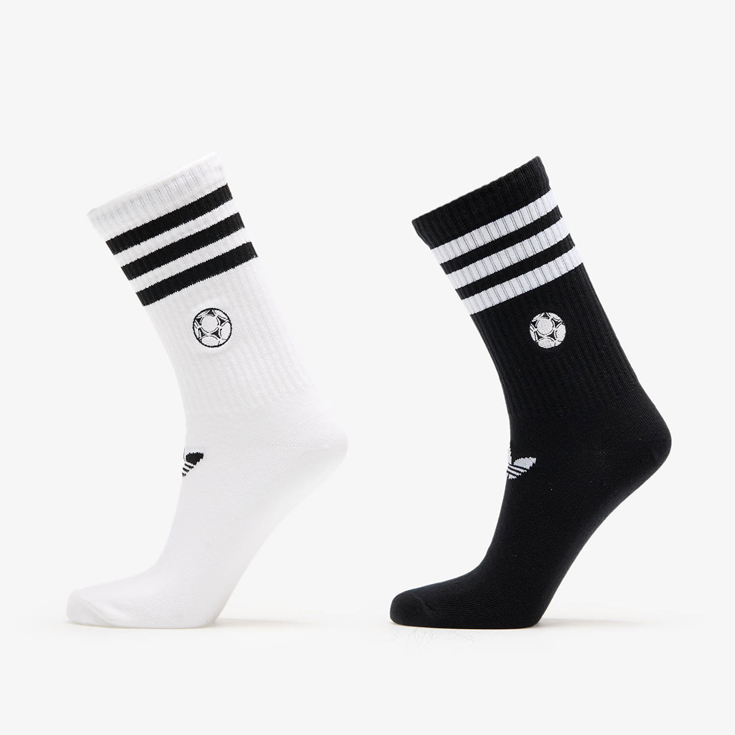 Чорапи adidas Originals Adidas Football Crew Socks 2-Pack Черно | JW2985, 0