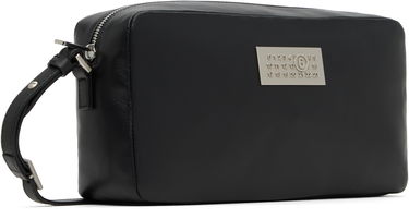 Чанта през рамо Maison Margiela MM6 Maison Margiela Soft Leather Numeric Bag Черно | SB6WG0014 P7258, 4