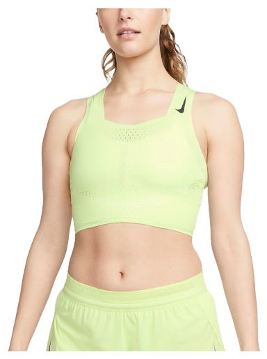 Съкратен топ Nike Dri-FIT ADV AeroSwift Cropped Top Зелено | dm8728-736