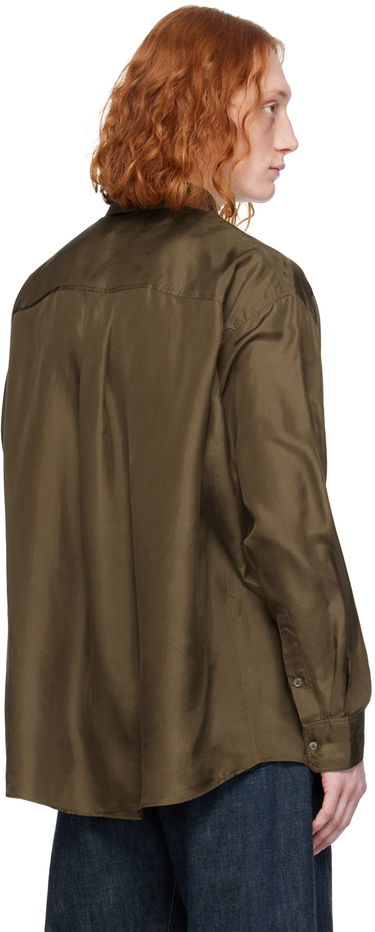 Риза LEMAIRE Loose Shirt Зелено | SH1097 LF1235, 2