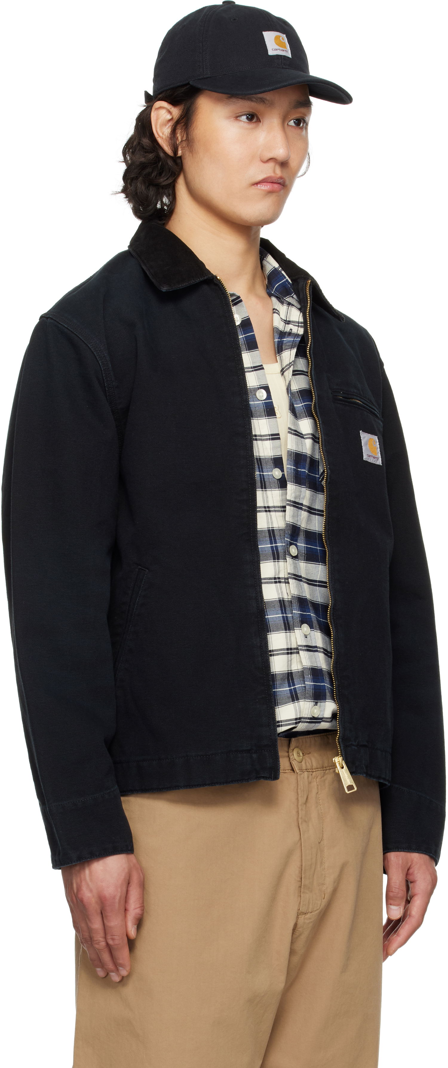 Яке Carhartt WIP Detroit Zip-Up Jacket Черно | I034819, 1