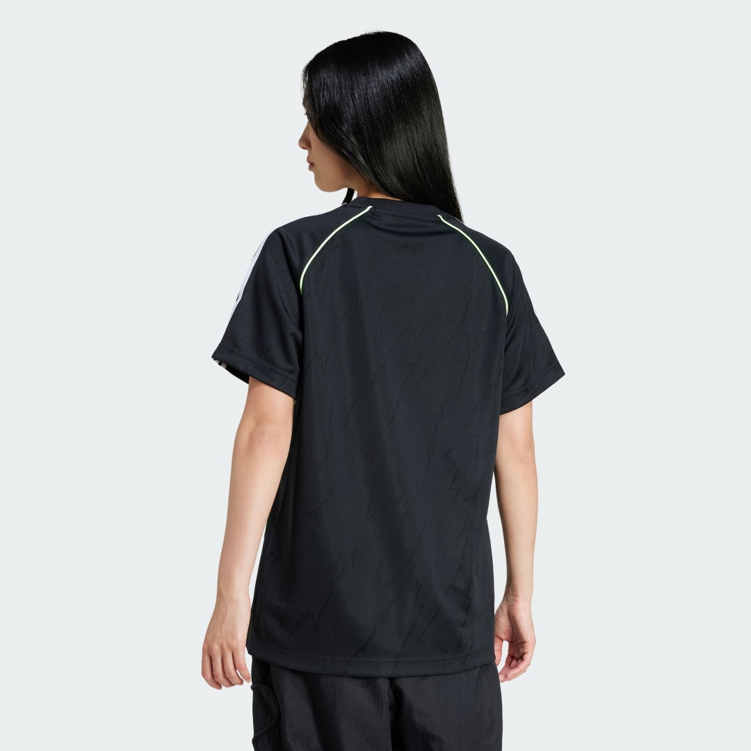 Фланелка adidas Originals Top Short Sleeve Jersey Черно | IT9679, 1