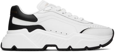 Кецове и обувки Dolce & Gabbana White Daymaster Low-Top Sneakers Бяло | CS1791AX589, 0
