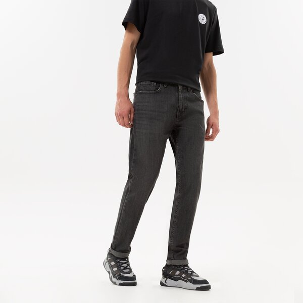 Дънки Levi's Kalhoty 502 Taper Hi Ball Черно | 57783-0105, 0