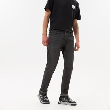 Дънки Levi's Kalhoty 502 Taper Hi Ball Черно | 57783-0105, 0