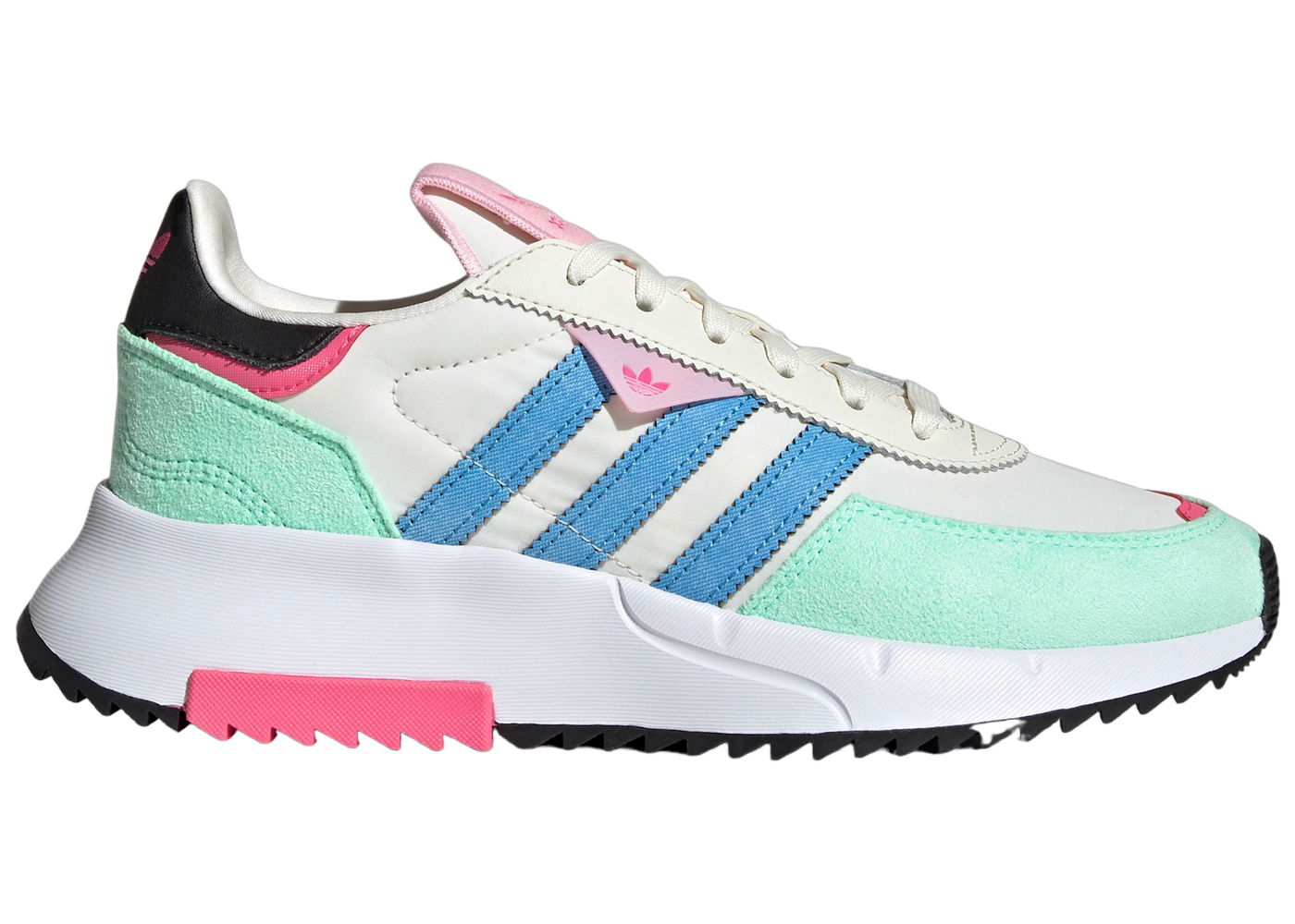 Кецове и обувки adidas Originals Retropy F2 Off White Pulse Blue Pulse Mint W Тюркоазено | HQ4418, 0
